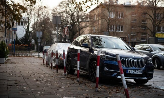 Штраф у Варшаві за подвійне повідомлення про паркування