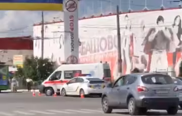 В Харькове копы "наказали" медиков возле Барабашово