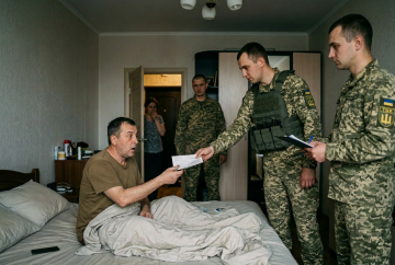ТЦК, повістки. Фото: згенероване ШІ