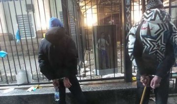  Ірма Крат затримана за підпал посольства РФ в Києві  (Відео)