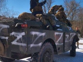 Техніка окупантів, фото: скріншот з відео