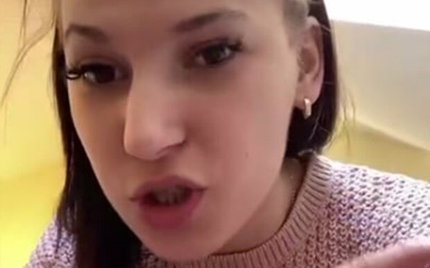 Девушка из Закарпатья, скриншот из видео