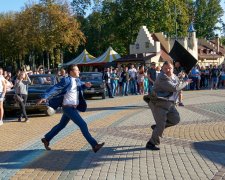 Зйомки серіалу "Слуга народу"