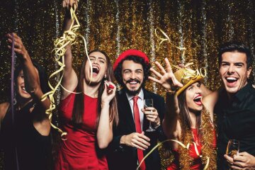 Вечірка на Новий Рік. Фото: 4party.ua