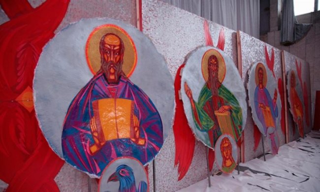 Сільську церкву розписав найдорожчий український художник (фото)