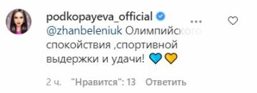 Коментарі до публікації, скріншот: Instagram