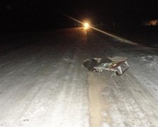 Фура ледь не вбила дівчинку