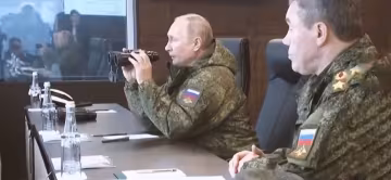 путин и военные, скриншот: YouTube