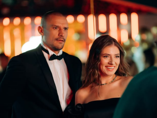 Тарас Цимбалюк та Дар'я Петрожицька, кадр з фільму