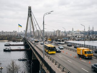 міст Київ Дніпро транспорт