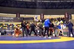 На змаганнях з боротьби сталася масова бійка