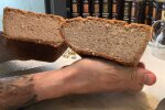 Хліб, скриншот youtube Papa Vegan