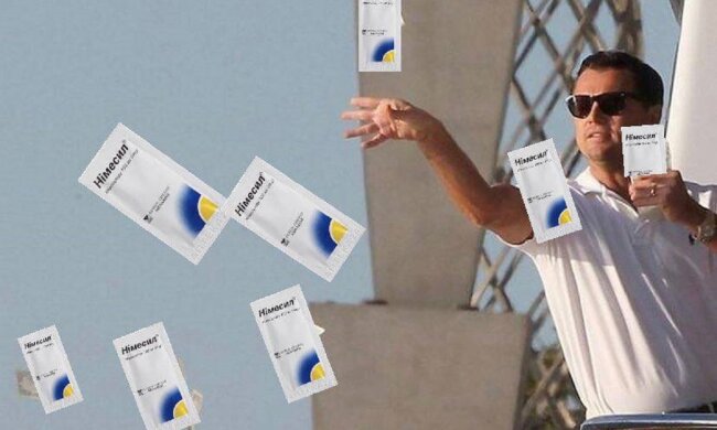 Мем о Нимесиле. Фото: сеть Интернет