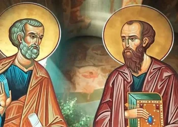 Икона святых апостолов Петра и Павла