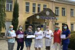 Медпрацівники 21 опорної лікарні отримали набори індивідуального захисту