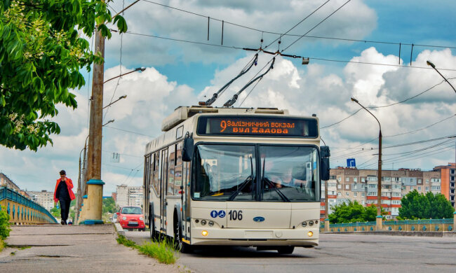 Автобус КП "Электротранс" в Кропивницком