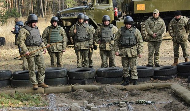 Британские и украинские бойцы тренируются в Черкассах  (фото)