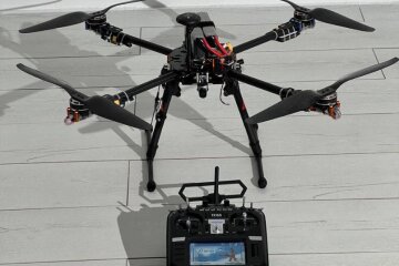 український БПЛА, який розробили волонтери-підприємці