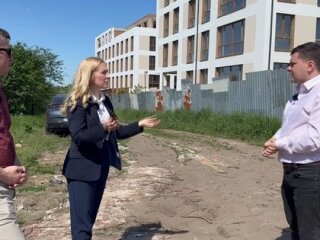 Хаотичная застройка земельных участков в Сокольниках возле аэропорта Львов