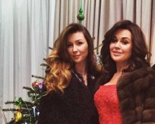 Анастасія Заворотнюк з донькою Ганною, скріншот: Instagram