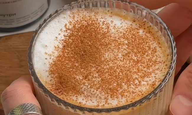 Сырный кофе, кадр из видео