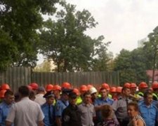 Побиті забудовниками мешканці збирались перекрити Святошинську