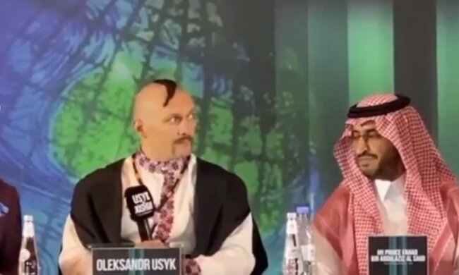Александр Усик. Фото: скриншот с видео