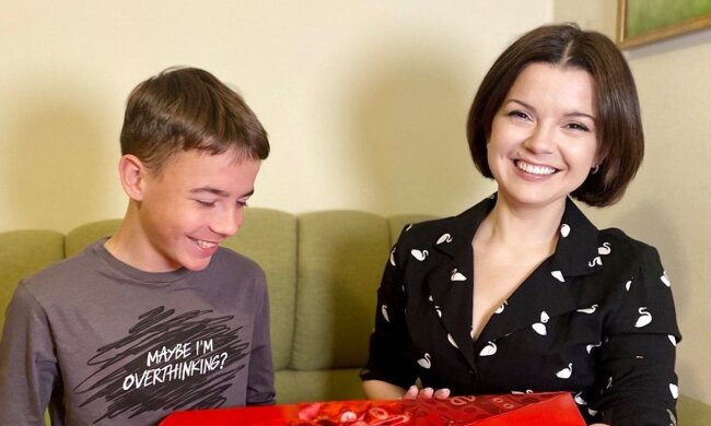 Марічка Падалко з сином, фото з Instagram