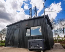 Модульна твердопаливна котельня для дитсадка в Гребінках