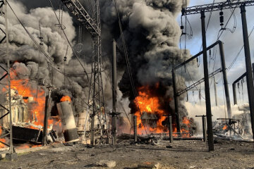 Российские удары по энергетике. Фото Главком