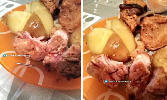 Мясо, фото с Telegram