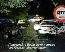 П'яний гонщик влаштував масову ДТП під Києвом