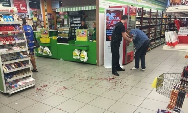 Вор пытался покончить с собой в магазине