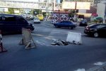 Не для людей зі слабкими нервами: у Києві під водієм розверзлася земля