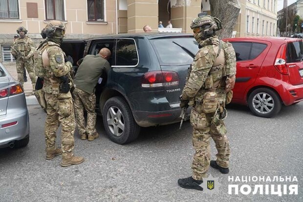 Працівники ТЦК організували схему. Фото: Нацполіція