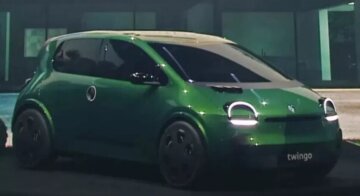 Renault Twingo EV, скріншот: YouTube