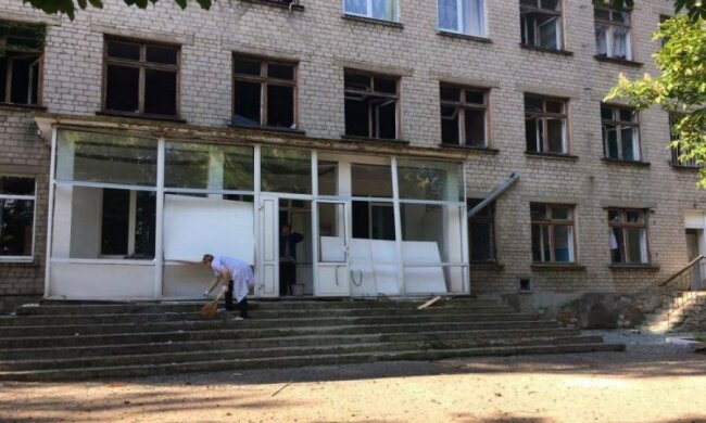 Бойовики знову рівняли житлові квартали Красногорівки з землею