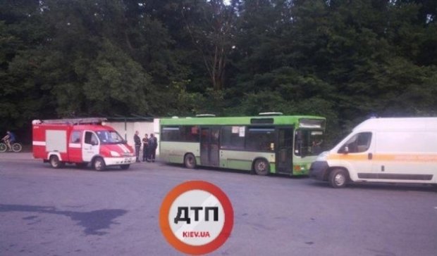 В Харькове автобус раздавил своего же водителя