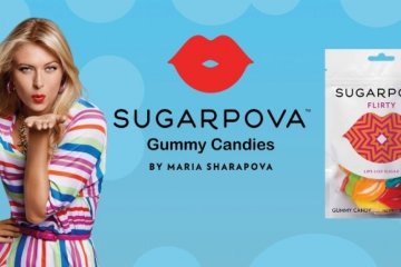 Шарапова буде заробляти $20 млн на цукерках