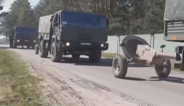 Білоруські війська. Фото: скриншот Youtube