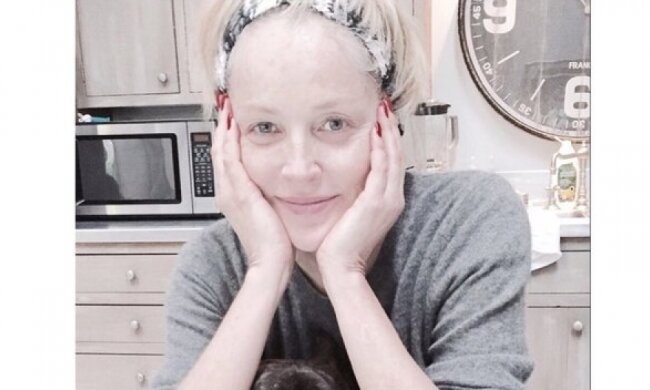 57-летняя Шэрон Стоун поразила лицом без макияжа (фото)