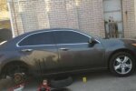 автомобіль з вибухівкою на СТО, фото: dp.npu.gov.ua
