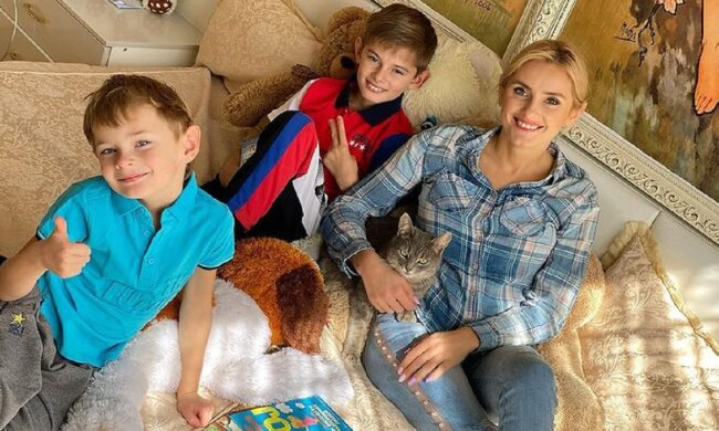 Ирина Федишин с детьми: Instagram irynafedyshyn