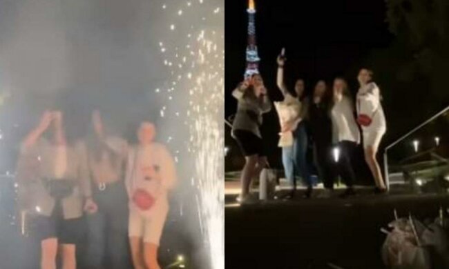 Львівська блогерка погарцювала на меморіалі Небесної Сотні під російську попсу