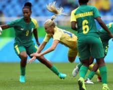Жіночий футбол відкрив Олімпіаду в Ріо
