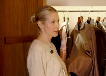 Келлі Резерфорд, кадр з інтерв'ю