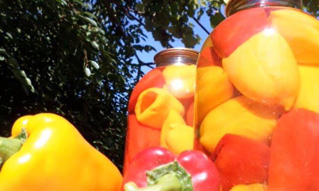 Перець для фарширування, скріншот: YouTube