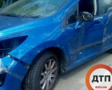 Вулицю Заболотного в Києві паралізувала аварія