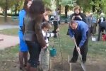 Висадка дерев. Фото: Youtube