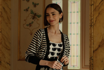 Лили Коллинз, кадр из сериала "Эмили в Париже"